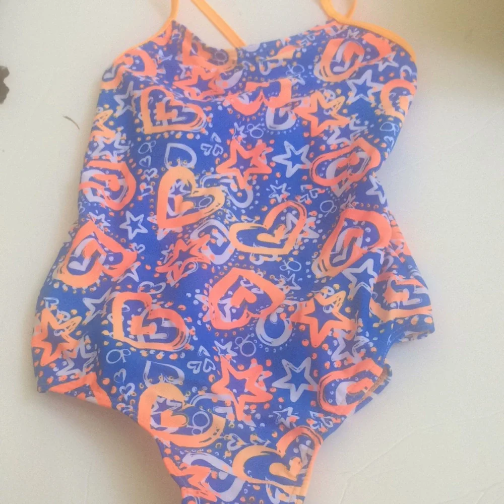 FINAL MARKDOWN Girls op swimsuit large 10/12